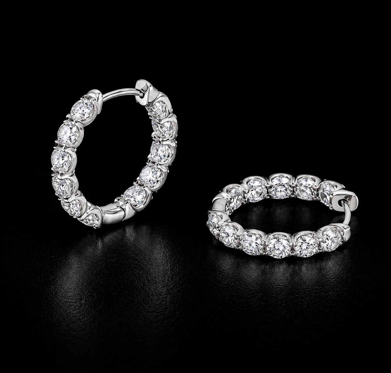 Hoop Aretes