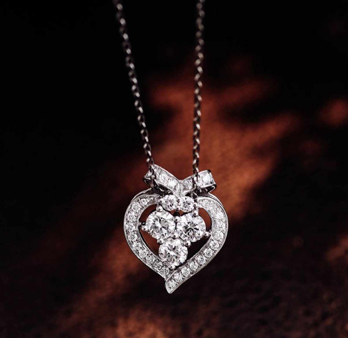 Diamond Heart Pendant