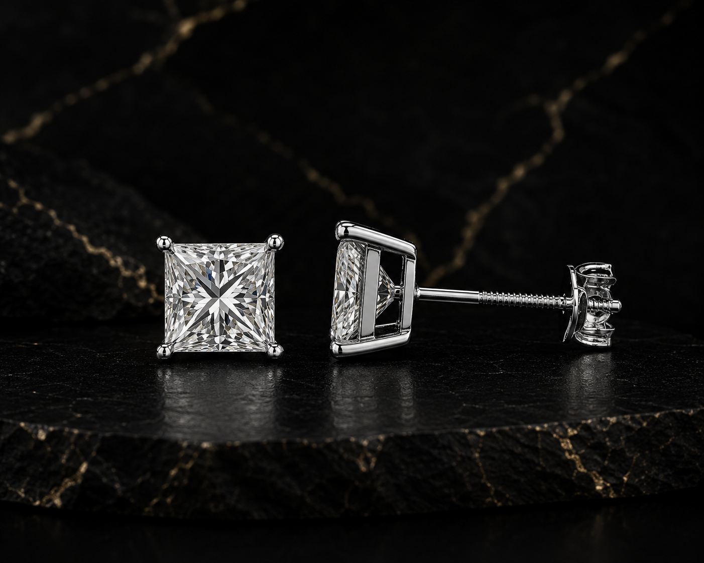 Princess Stud Aretes